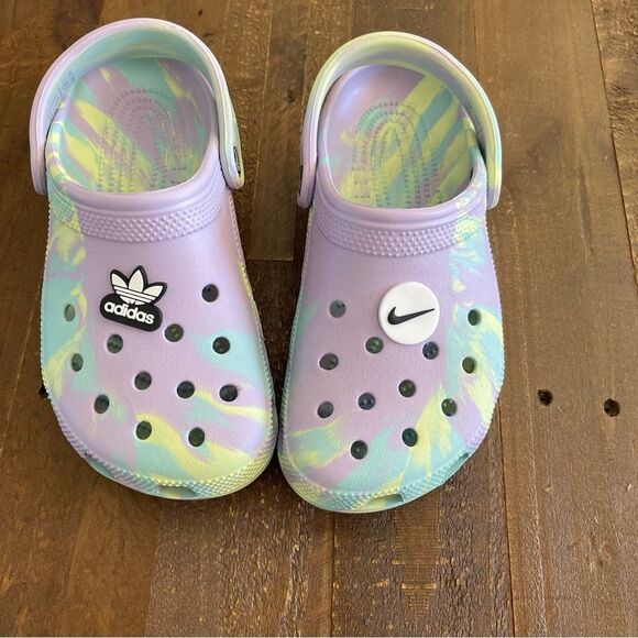 2 Piece Sport Logo Crocs Charms Set - Buy 3 of More Get‎ 50% OFF - Picture 2 of 2